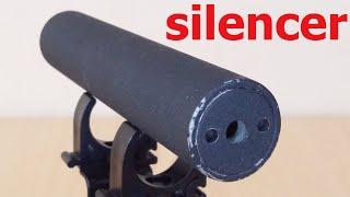 silencer for shooting with .22 caliber ammo | View parts | how it works