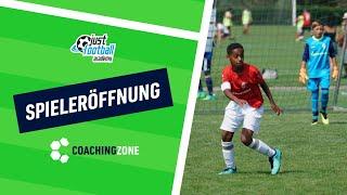 Fussballtraining: Kreative Spieleröffnung mit Spielaufbau im 5 gegen 5