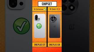 comparison video 2025. one plus 13r 5g vs one plus 13t 5g.