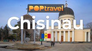 Walking in CHISINAU / Moldova - Winter Tour - 4K 60fps (UHD)