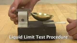 Atterberg Limit Tests (LL and PL)