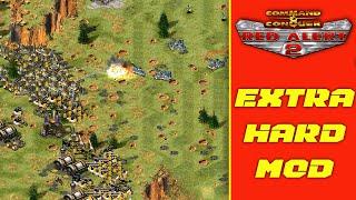 Red Alert 2 | Extra Hard Mod |  I bring the Apocalypse | 1 vs 7 brutal ai