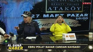 EBRU POLAT BAHAR CANDAN İLE ARALARINDAKİ GERGİNLİĞİN ARDINDAN STÜDYOYU TERK ETTİ