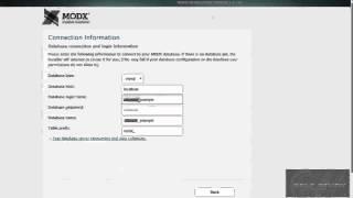 build website with MODX CMS   05 Installing MODX