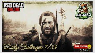 Red Dead Online Daily Challenges & Madam Nazar's Location 7/26 - Rdr2 Online Daily Challenges