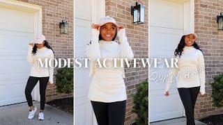 Modest Gym Outfits | Activewear with QYNDA