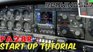 MFS2020- Piper Arrow 28R Start Up Tutorial