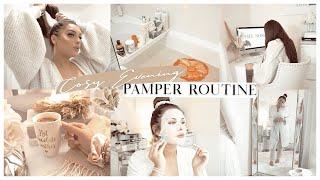 WINTER EVENING PAMPER ROUTINE | COSY & RELAXING