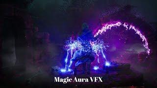 Unreal Engine Magic Aura VFX Marketplace Showcase / VRhinoFX