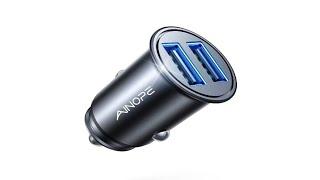 Review: Car Charger, AINOPE Smallest 4.8A All Metal USB Car Charger Fast Charge Car Charger Adapter