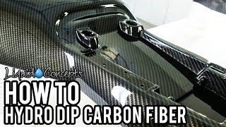 THE BEST WAY TO HYDRO DIP CARBON FIBER | Liquid Concepts | Weekly Tips and Tricks