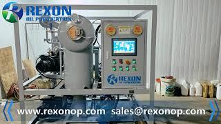 REXON new design transformer oil purifier model ZYD-50(3000liters/hour) capacity