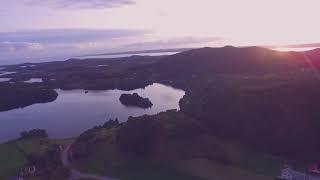 Drone flight over Grønnestad in Bokn.