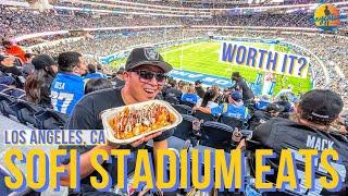 BEST FOOD TO TRY at SOFI STADIUM during a NFL GAME - LOS ANGELES Food Guide