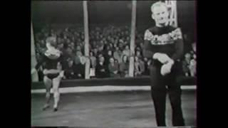 Акробатическая пара 1962. Acrobatic couple in 1962.