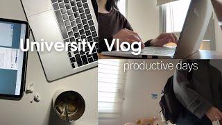 University VLOG | first week of a new semester