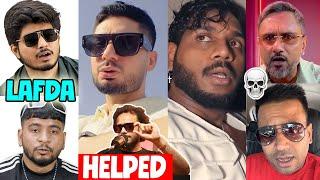 NEW LAFDA KR$NA & RAFTAAR HELPED THIS RAPPER | PUNEET SUPERSTAR ON YOYO | KING VS MANINDER