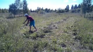 Переселение в поселение. Расчистка площадки под новый дом.