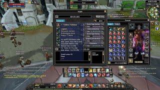 Silkroad Online İsro Sro Theia WTS 132 Lv Full STR Warrıor Cleric Male Flag 5 100Lv Spendor SET