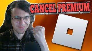 How To Cancel Roblox Premium