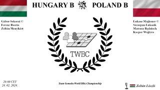 Gomoku TWBC 2024 - Hungary B vs Poland B