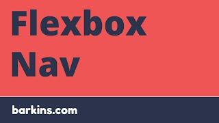 Responsive Flexbox Navigation