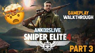 SNIPER ELITE 4 Walkthrough Gameplay | Part 3 |Railway Gun  #Sniperelite #sniper