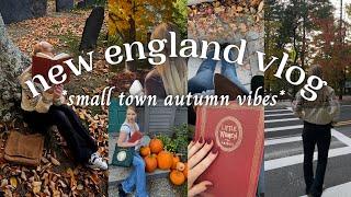 New England autumn vlog! *pumpkin patch, little women house, old library, & Salem, MA* ️