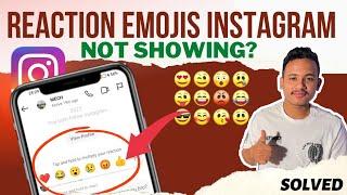 Instagram Emojis Reaction Not Showing Problem Solved || Emoji Reaction Not Showing On Messages Solve