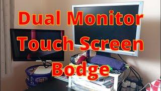 Dual Monitor Touch Screen Bodge for £5.50