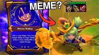 WITCHY WALLOP POPPY IS A BROKEN MEME! ⭐⭐⭐ TFT SET 12