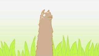 Llama smoking advert