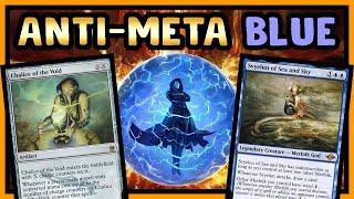  MODERN Anti-Meta Mono Blue Tempo 【 MTG Gameplay 】