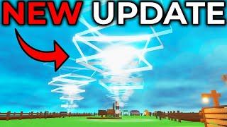 A SECRET TORNADO UPDATE JUST DROPPED in Grow a Garden!