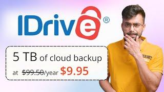 iDrive Cloud Storage Review - Features, Security & Pricing!