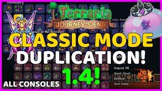 Terraria 1.4 Console Duplication Glitch for Classic Mode! ALL CONSOLES!