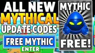 ALL *NEW* FREE MYTHICAL PET CODES in SPEED CHAMPIONS UPDATE (ROBLOX)