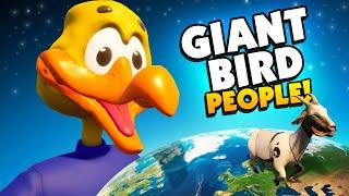 GIANT Birds Are Taking Over the WORLD! - Goat Simulator 3 DLC