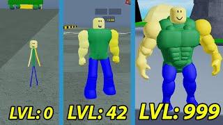 Buying Super OP Pet to Become The Strongest Noob in Roblox Strongman Simulator