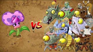 Plants vs Zombies 2 10.3.1 - New Super Plants Bean Chemist Max Power Up vs Zomboss