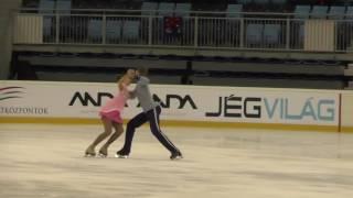 2016 Santa Claus Cup: Ekaterina ANDREEVA / Ivan DESYATOV (RUS) - ID AN PD, European Waltz