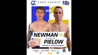 Michael Pielow V Jack Newman - Cage Legacy 18