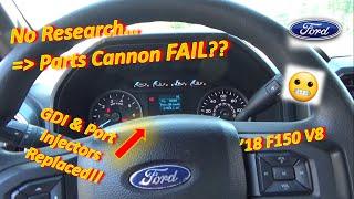 No Research = Parts Cannon FAIL?! (Ford V8 GDI-Port Injector FAULT)