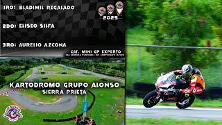 CATEGORÍA MINI GP EXPERTO 1RA CARRERA PUNTUABLE 2025 EN LA PISTA SIERRA PRIETA