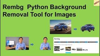 Rembg  Python Background Removal Tool for Images Google Collab Demo Code Tutorial