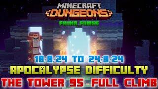 The Tower 95 [Apocalypse] Full Climb, Guide & Strategy, Minecraft Dungeons Fauna Faire