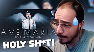 FIRST TIME reacting to DIMASH - AVE MARIA | Новая Волна 2021