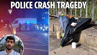 Pregnant woman and unborn baby killed in horror crash with unmarked police car