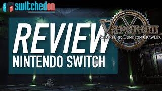 Vaporum (Switch) review - UNIQUE steampunk RPG?