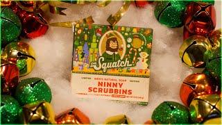 NINNY SCRUBBINS | Dr. Squatch | Christmas Soap Review